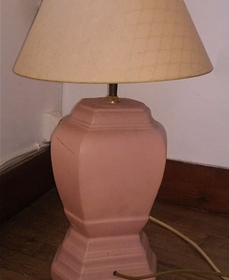 Lampe à poser avant personnalisation